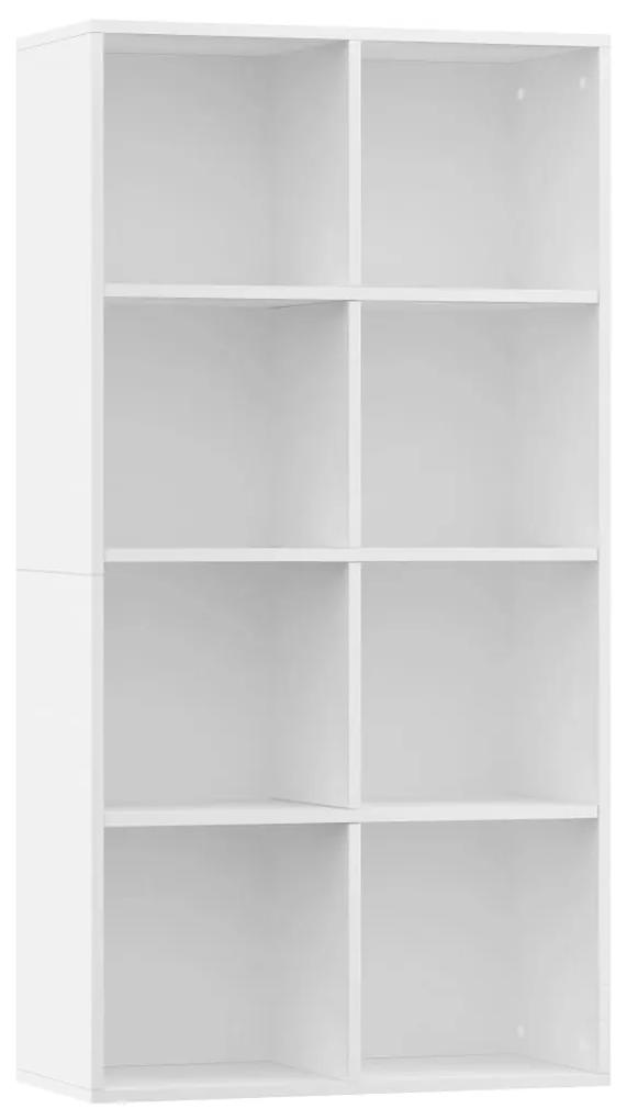 vidaXL Boekenkast/dressoir 66x30x130 cm bewerkt hout wit