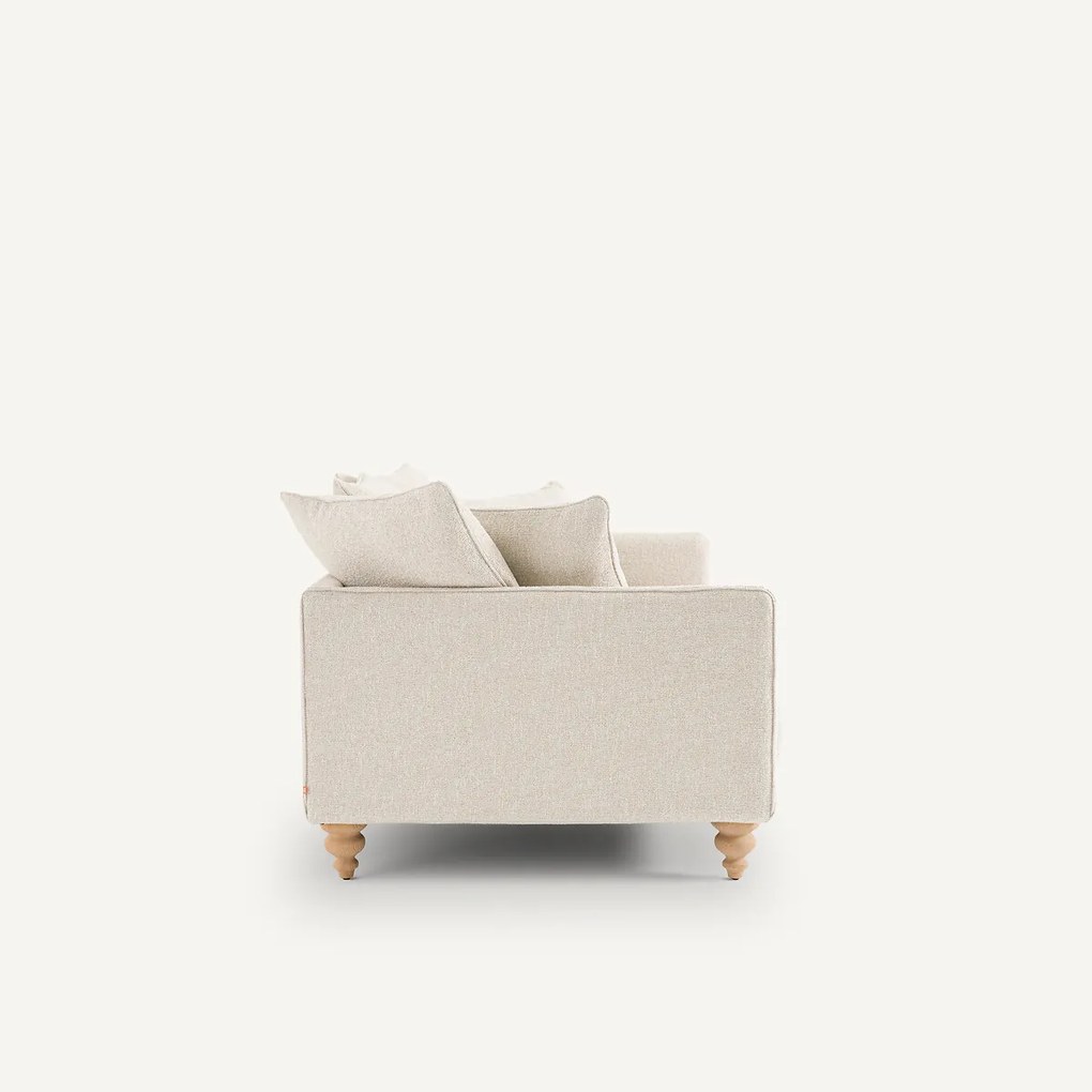 3-zits compacte zetel van badstof, Lazare