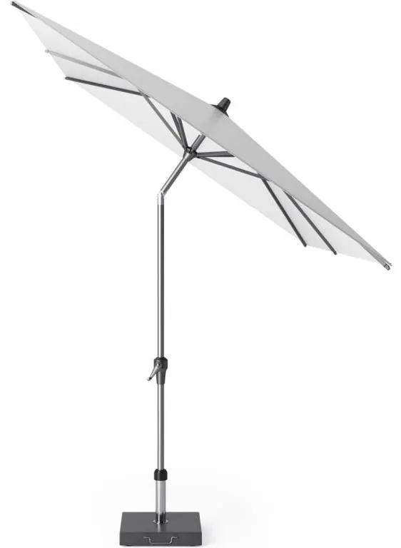 Riva parasol 300x200 cm wit met kniksysteem