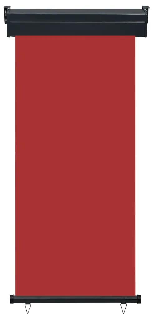 vidaXL Balkonscherm 80x250 cm rood