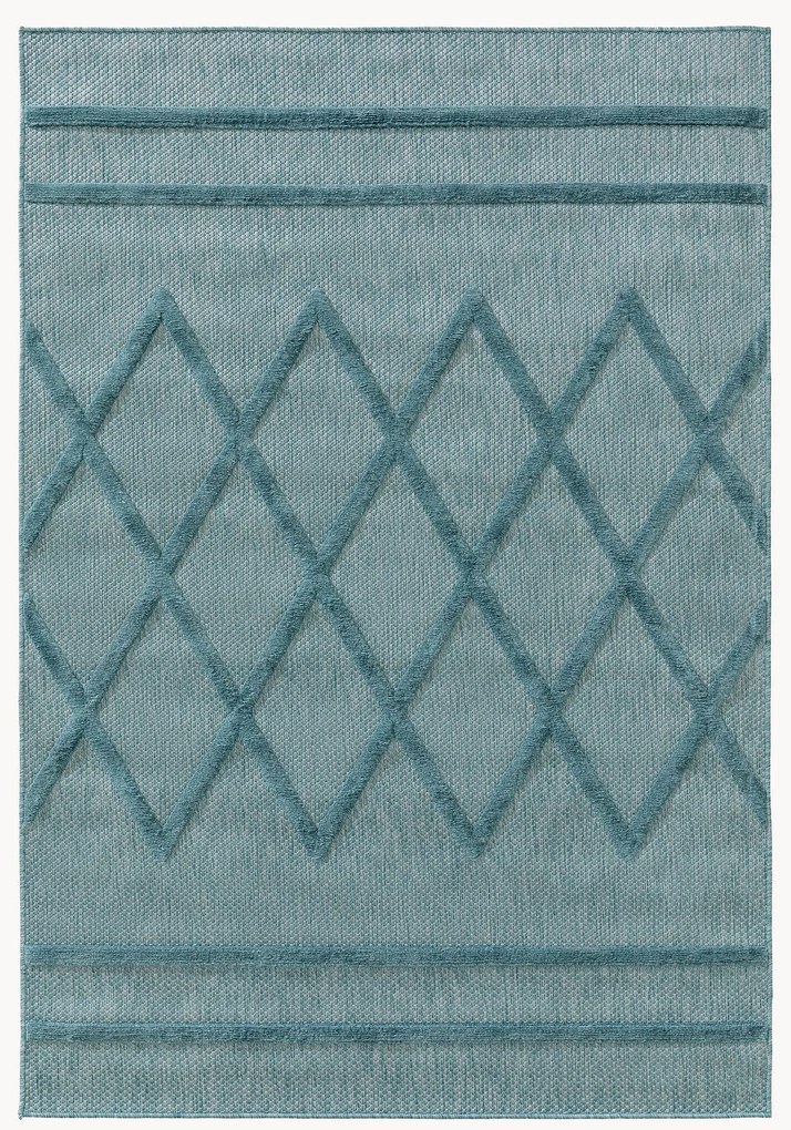Indoor & outdoor hoog-laag vloerkleed Bonte
