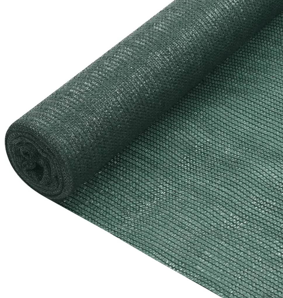 vidaXL Privacynet 75 g/m² 2x10 m HDPE groen