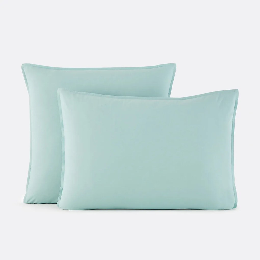 Effen kussensloop in gewassen katoen, Scenario