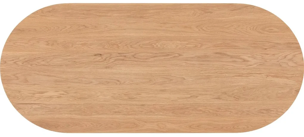 Goossens Excellent Eettafel Floyd, Semi rond 240 x 100 cm