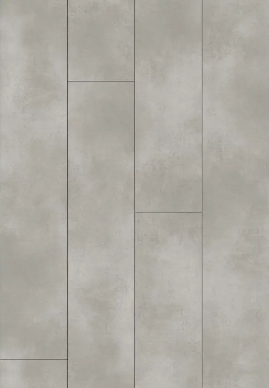 Mexen Imperial Grey  vinyl panelen 1227 x 187 mm LVT Dryback 2,5 mm, PVC onderlaag, 4 V-groef, Beton - F1354-1227-187-255-4V1-01