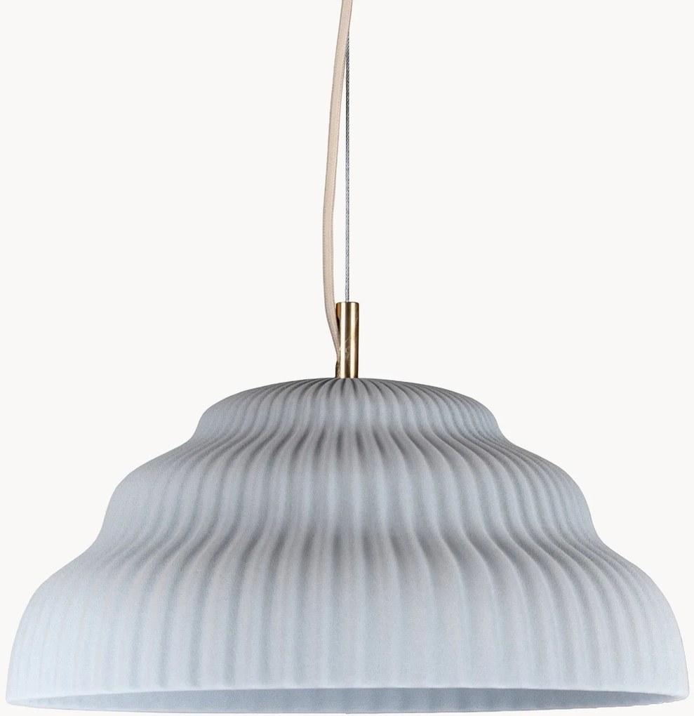 Handgemaakte hanglamp Kaskad van keramiek, in verschillende formaten