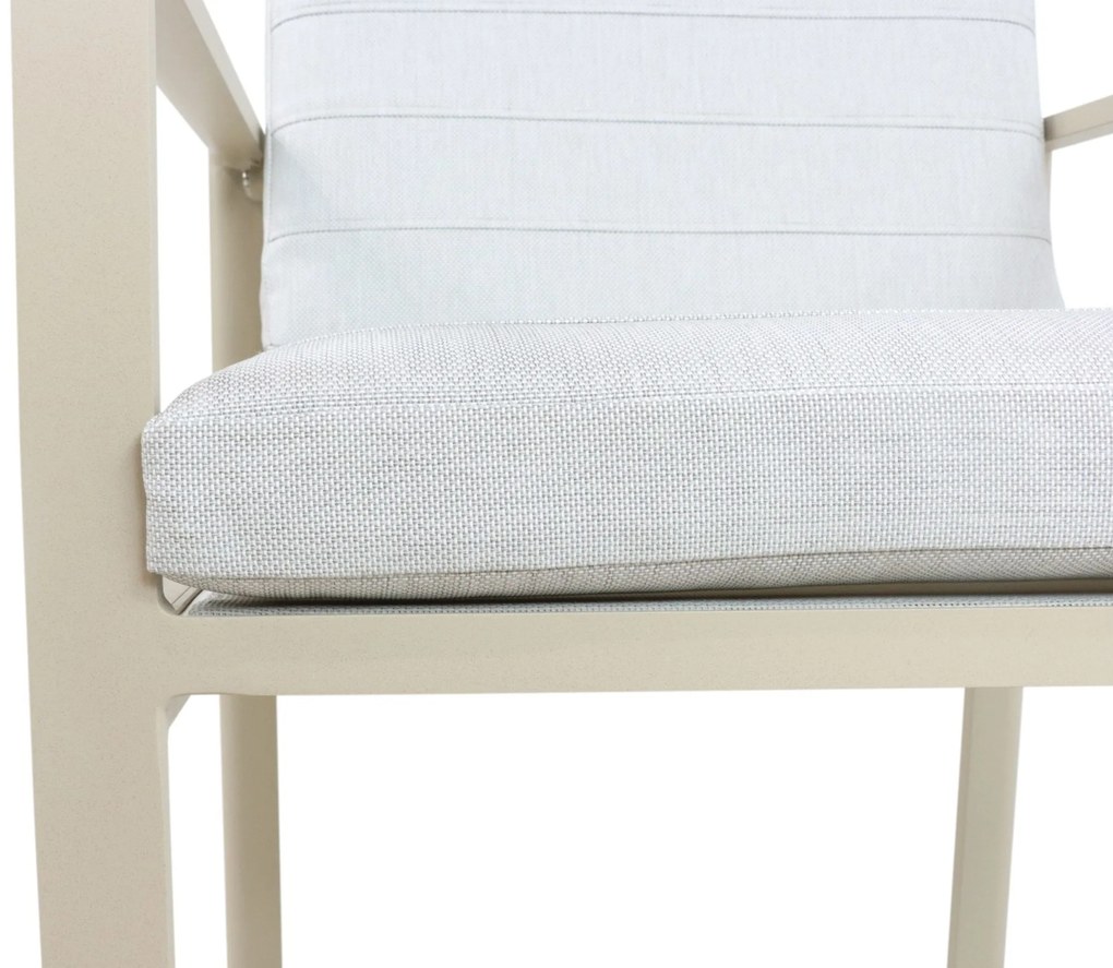 Tuinstoel Aluminium Taupe-naturel-bruin Lifestyle Garden Furniture Nuno