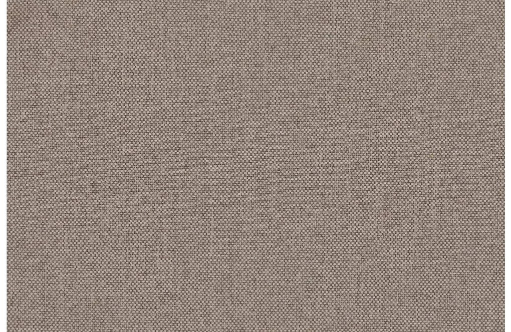 Goossens  Key West grijs, stof, 2-zits, modern design met ligelement links