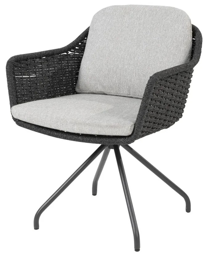 4 Seasons Outdoor Focus dining chair antraciet SALE  Tuinstoel    antraciet weerbestendig