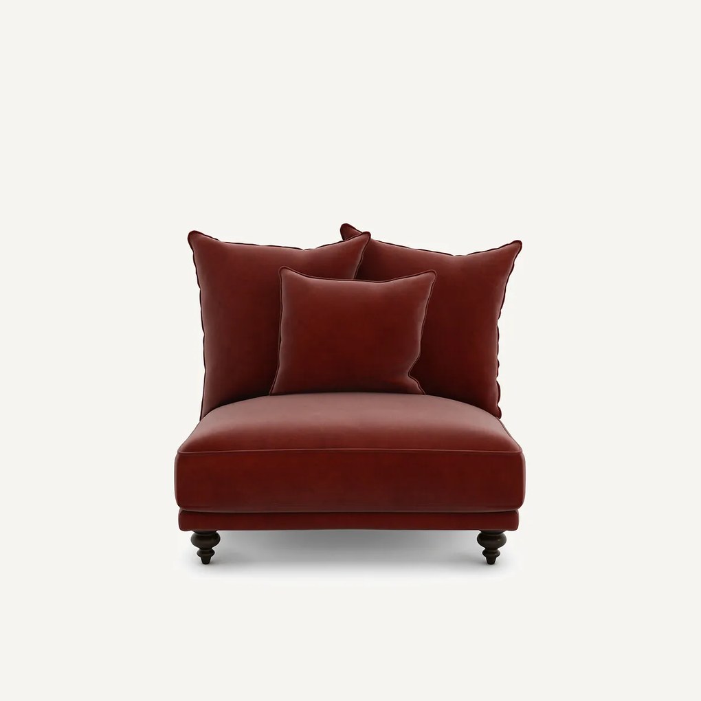 Bank in fluweel, Lazare