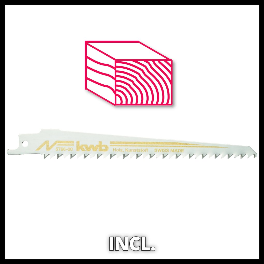 Einhell TP-AP 18/28 Li BL-Solo Accu Reciprozaag