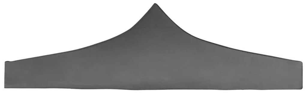 vidaXL Partytentdak 3x3 m antracietkleurig
