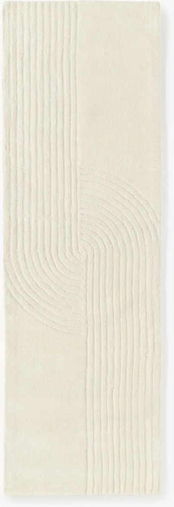 Handgetufte wollen loper Mason