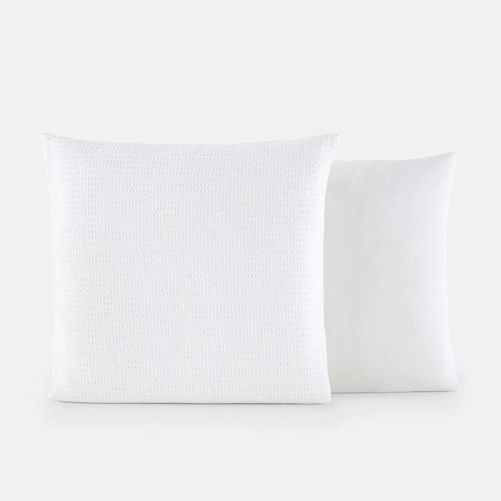 Kussensloop in gewassen katoen, gewafelde stof, Tifly