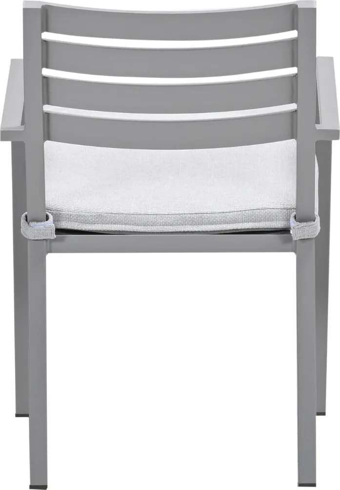 Garden Impressions Amarillo tuinstoel taupe - 2 stuks