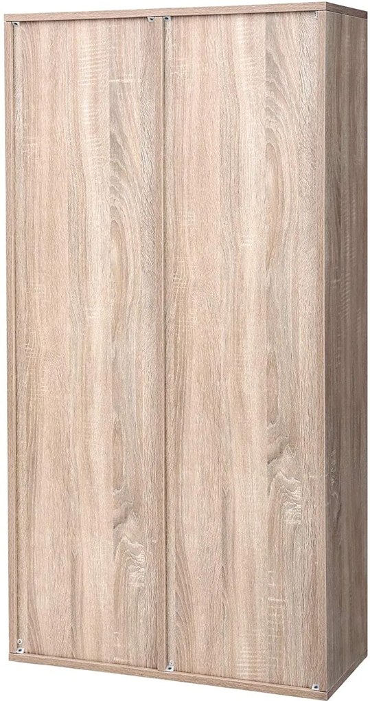 Nancy's Boekenkast Met 8 vakken - Planken Van Hout - Vrijstaande Kast – Opberger Voor Kantoor Of Thuis – Houten Kast