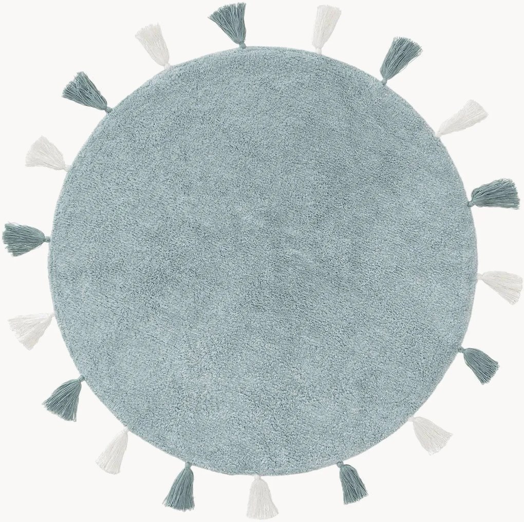 Rond handgetuft vloerkleed Malu