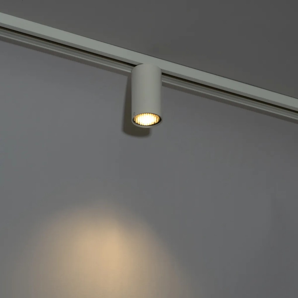 Moderne spot wit voor railsysteem 1-fase GU10 35mm - Iconic Ruby Honey