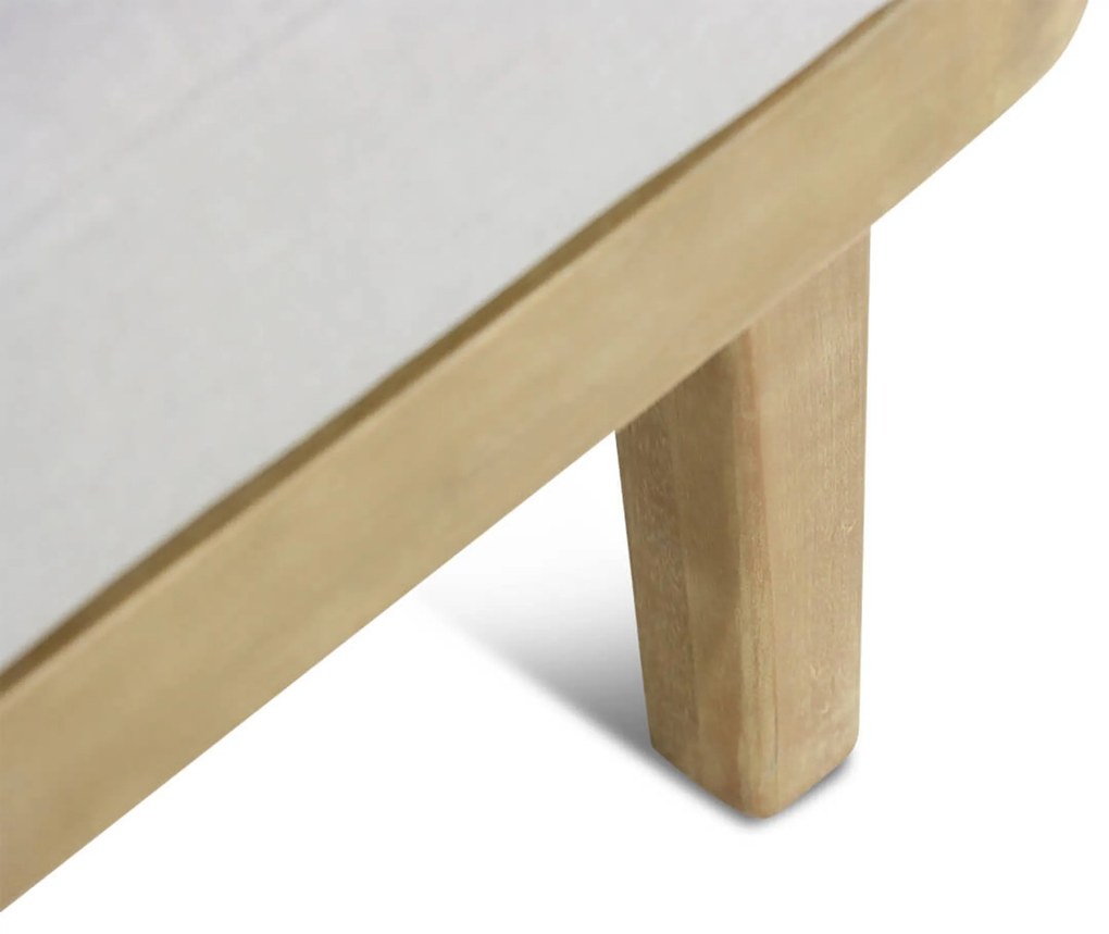 Bistroset 1 persoon Teakhout/rope Naturel teak Coco Napoli