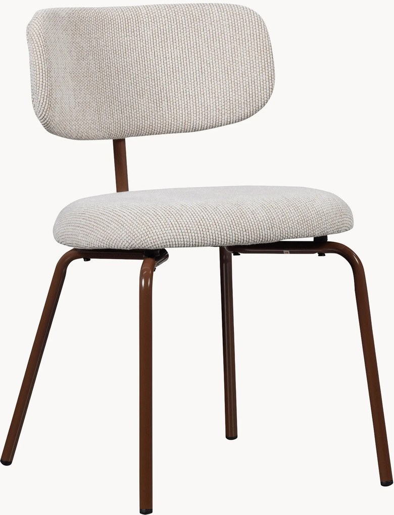 Gestoffeerde stoelen Travis, 2 stuks