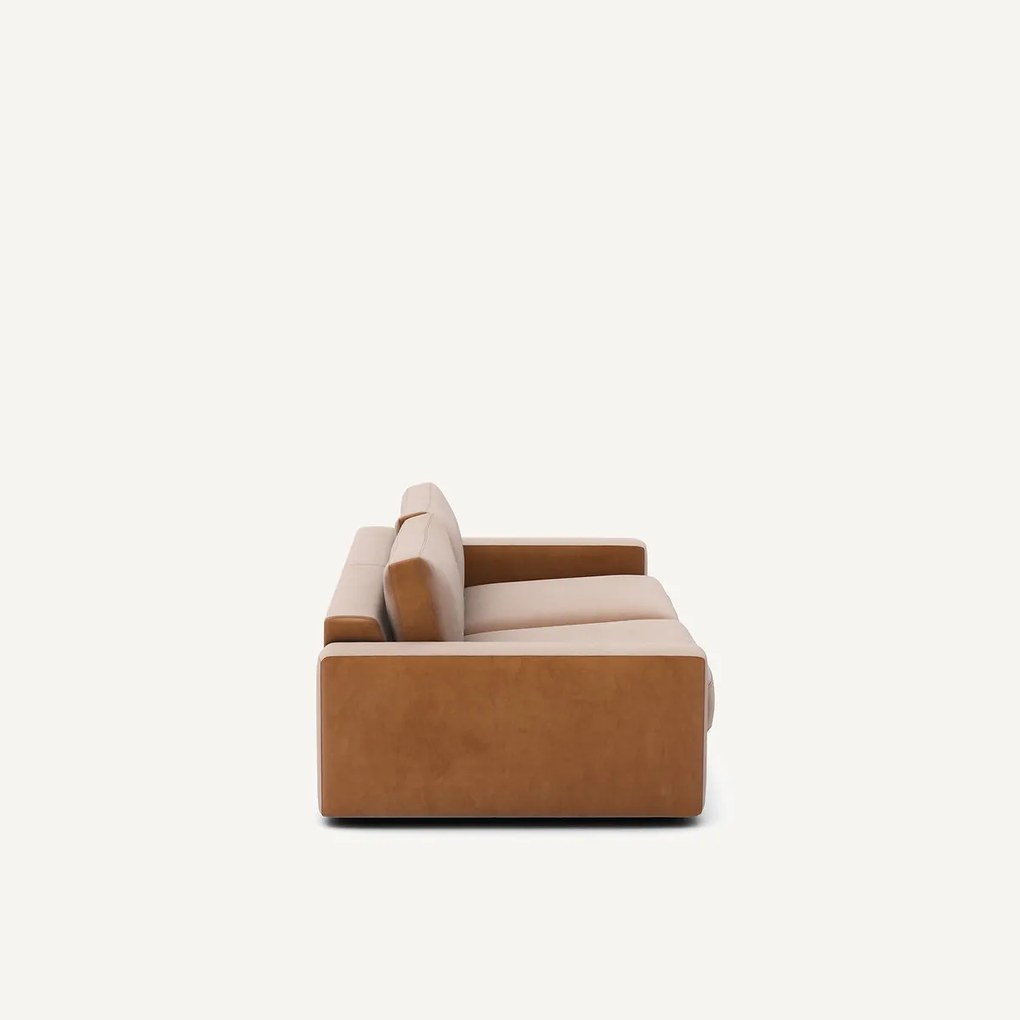 Omvormbare bank in fluweel, Skander