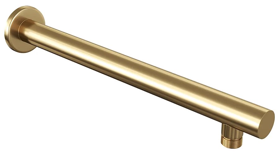 Brauer Gold Edition rechte wandarm geborsteld messing PVD