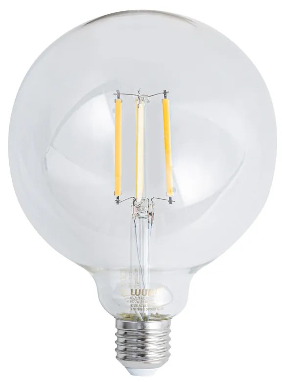 Set van 5 Smart E27 dimbare LED lampen G125 helder 7W 806 lm 2700-6500K