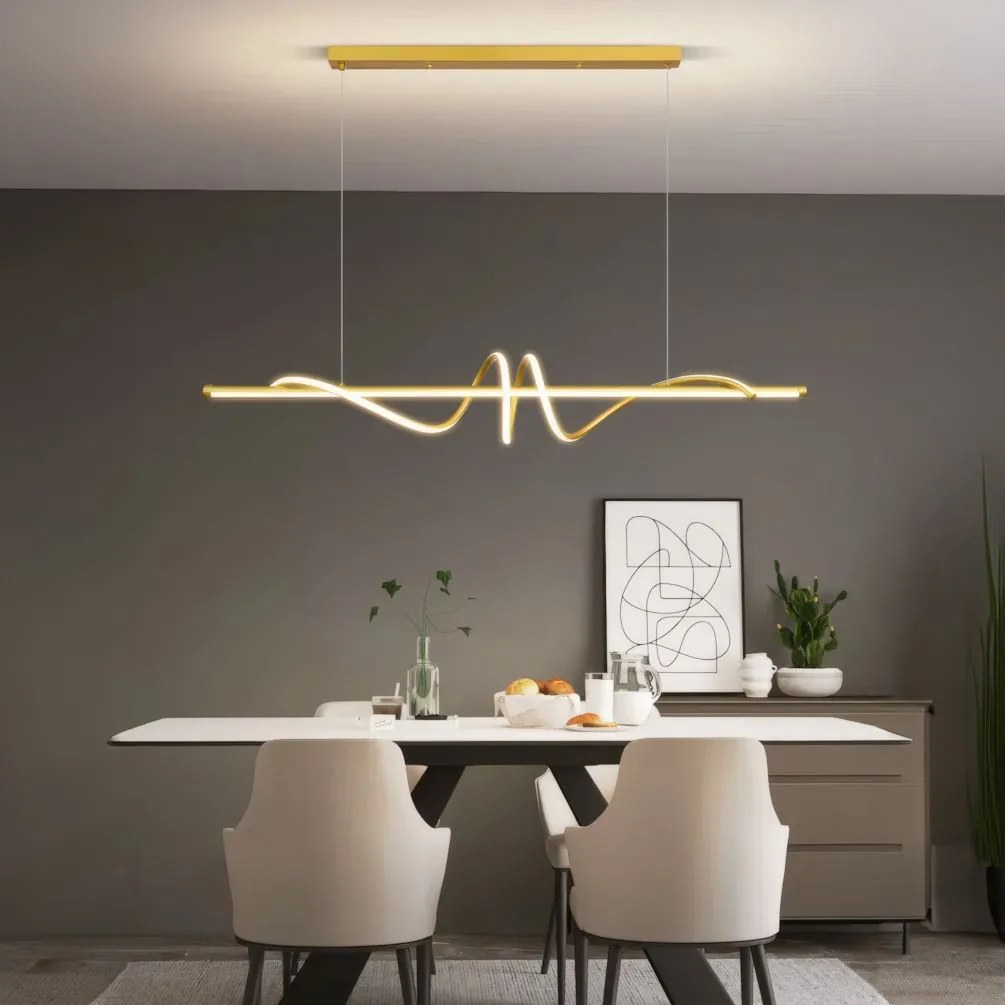 LED lamp LHJ024-CP 120 cm GOLD