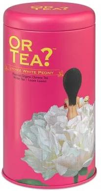 Or Tea? thee blikje Organic Lychee White Peony