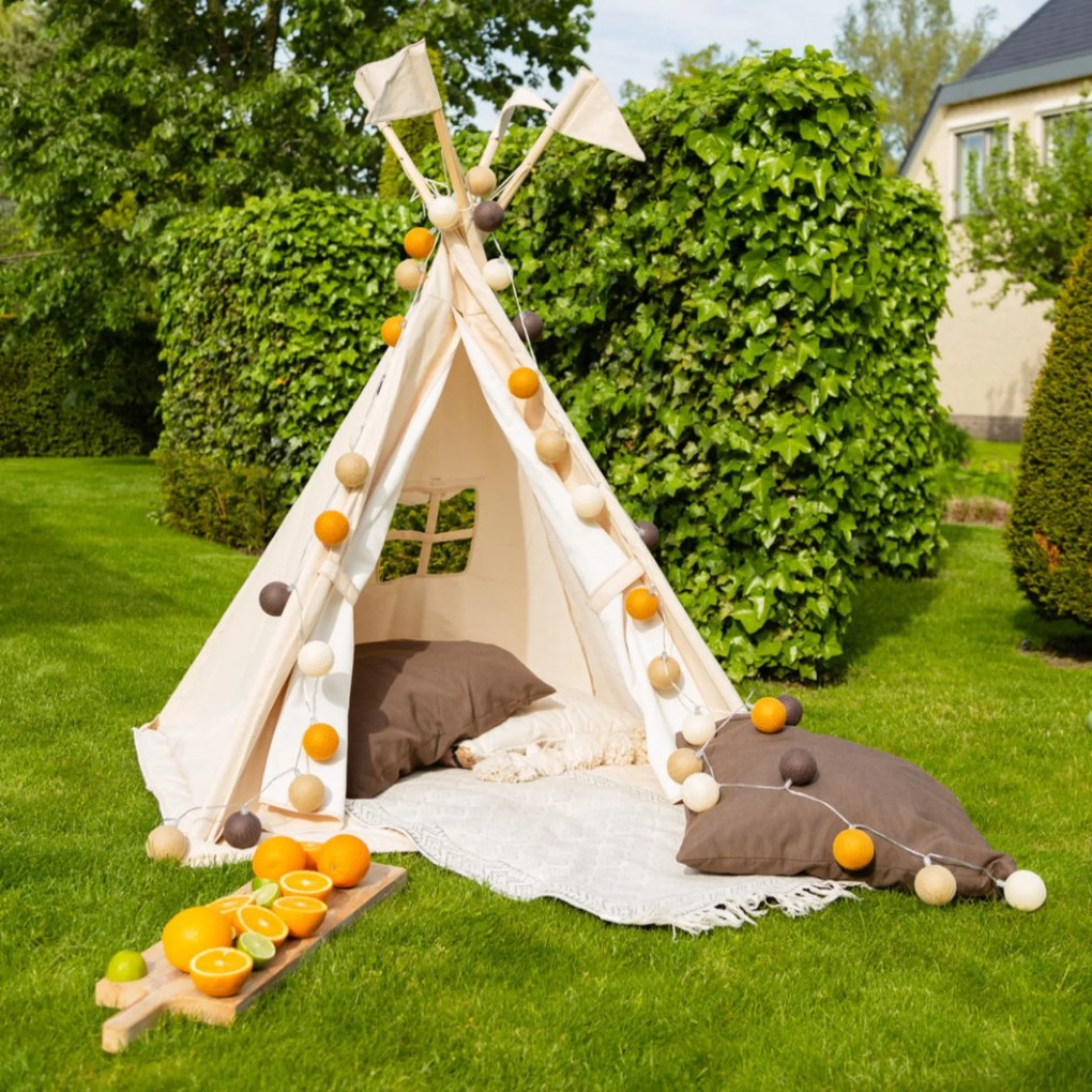 Cotton Ball Lights Outdoor lichtslinger - Starter Kit - Sol