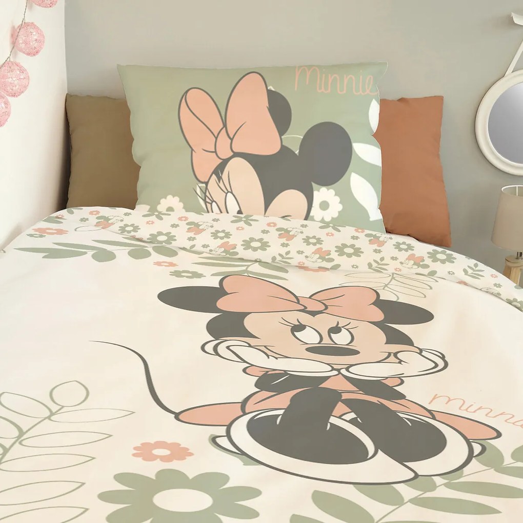 Bedset in katoen, Minnie romantiek