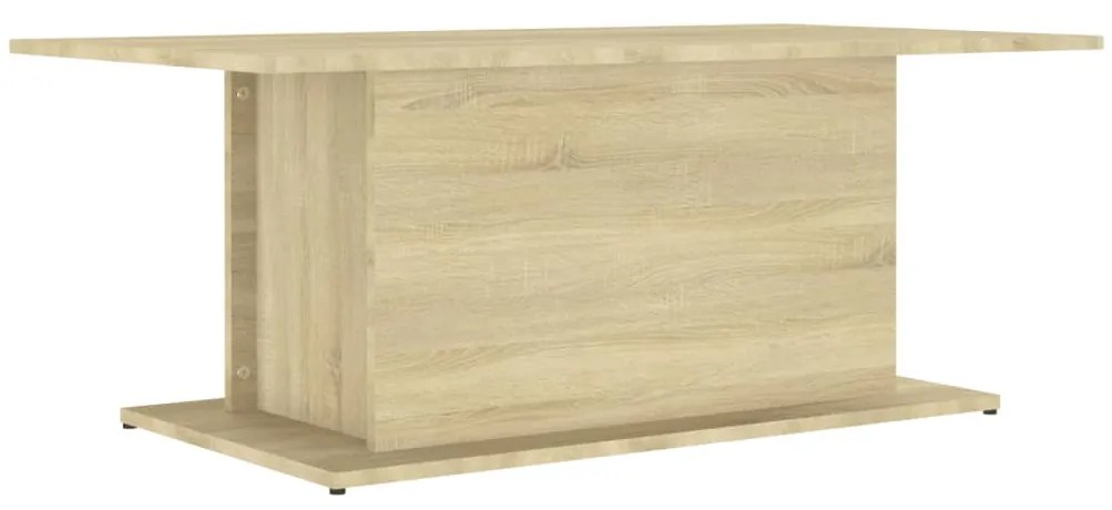 vidaXL Salontafel 102x55,5x40 cm spaanplaat sonoma eikenkleurig