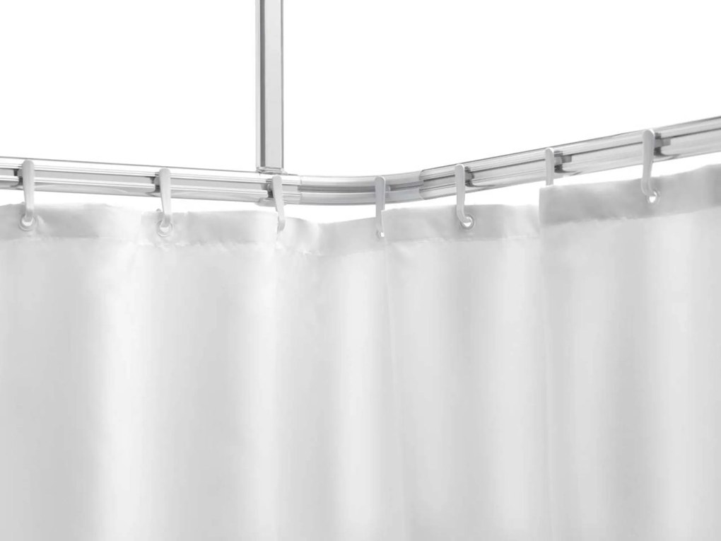 Sealskin Easy Roll Douchegordijnstang Aluminium Mat