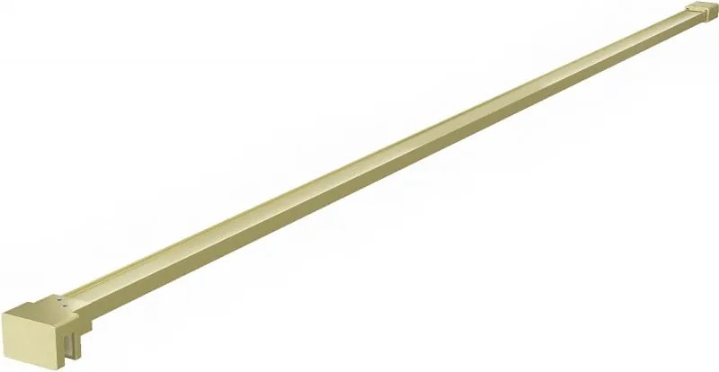 Mexen eenvoudige steun voor douchewand 6-8 mm, geborsteld goud - 800-01-55