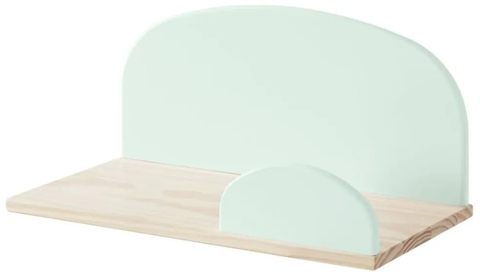 Vipack Wandschap Kiddy 45 cm hout mintgroen