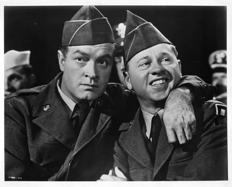 Foto Bob Hope And Mickey Rooney In 'Off Limits', Archive Photos