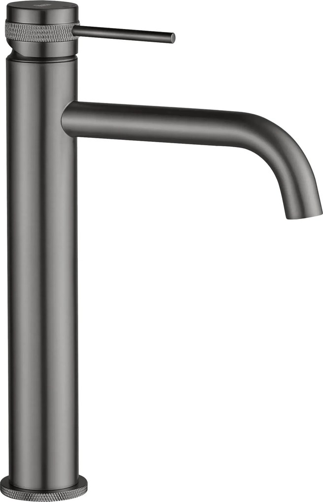 Wastafelkraan Rea Lungo Grip Gun Grey High
