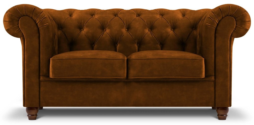 2-zitsbank Phoebe velvet | Windsor & Co
