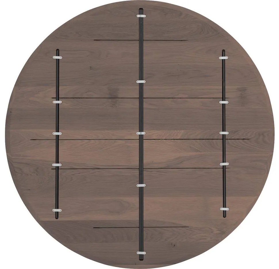 Goossens Excellent Eettafel Uniek, Rond 130 x 130 cm