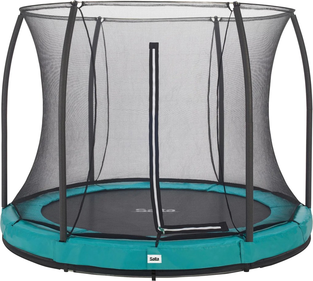 Salta trampoline Comfort Edition Ground - Diameter 213 cm - Rond - Groen