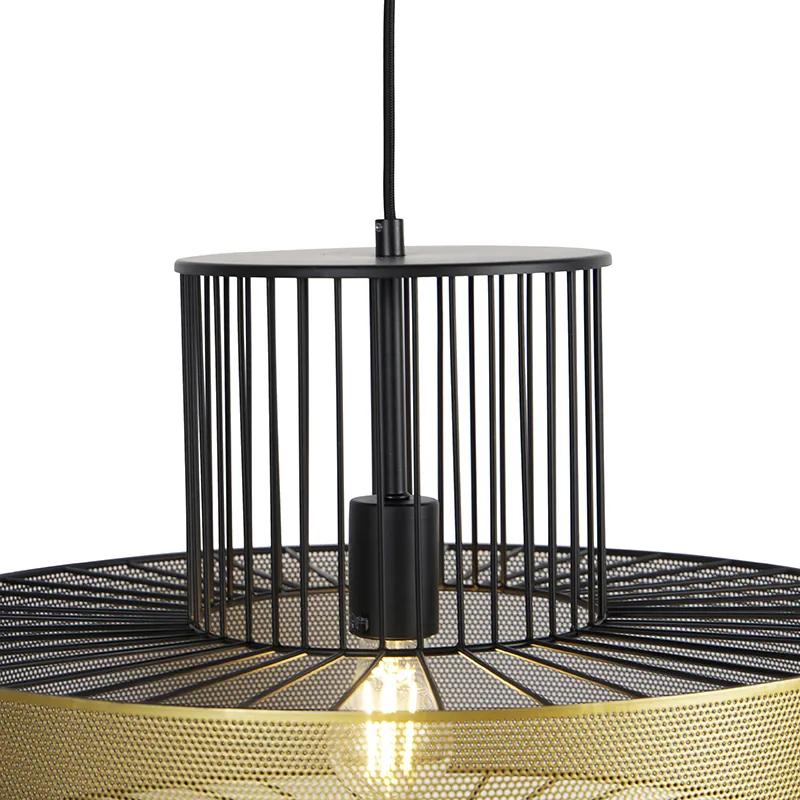 Design Hanglamp Goud Zwart - Hal, Eettafel, Slaapkamer – Modern, Exclusief