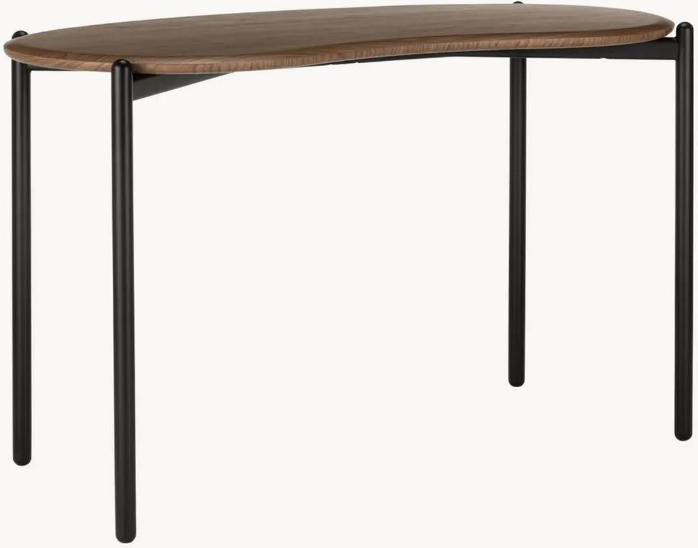 Bureau Lunat met houten blad