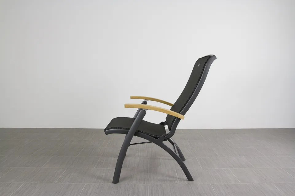 Hartman Da Vinci/Sonata 4-persoons verstelbare tuinset 160x90 cm. - Teak