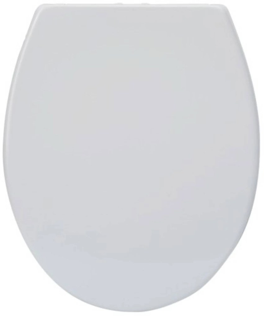 Saqu Clear toiletbril met softclose en quick release 37,2x44,6x5,2cm Mat wit