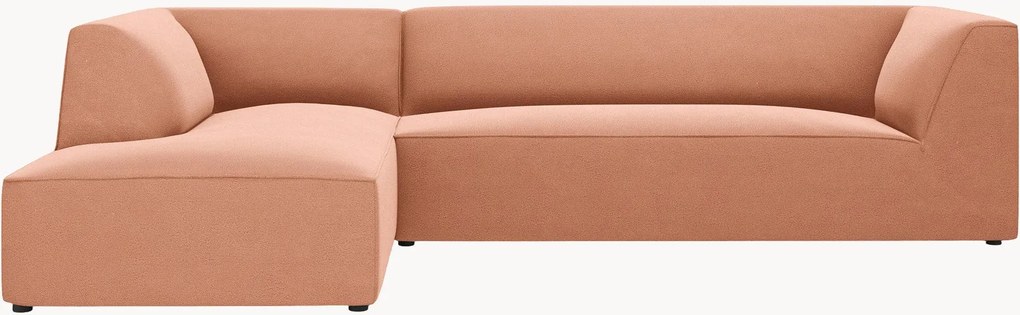 Modulaire fluwelen hoekbank Ruby (4-zits)