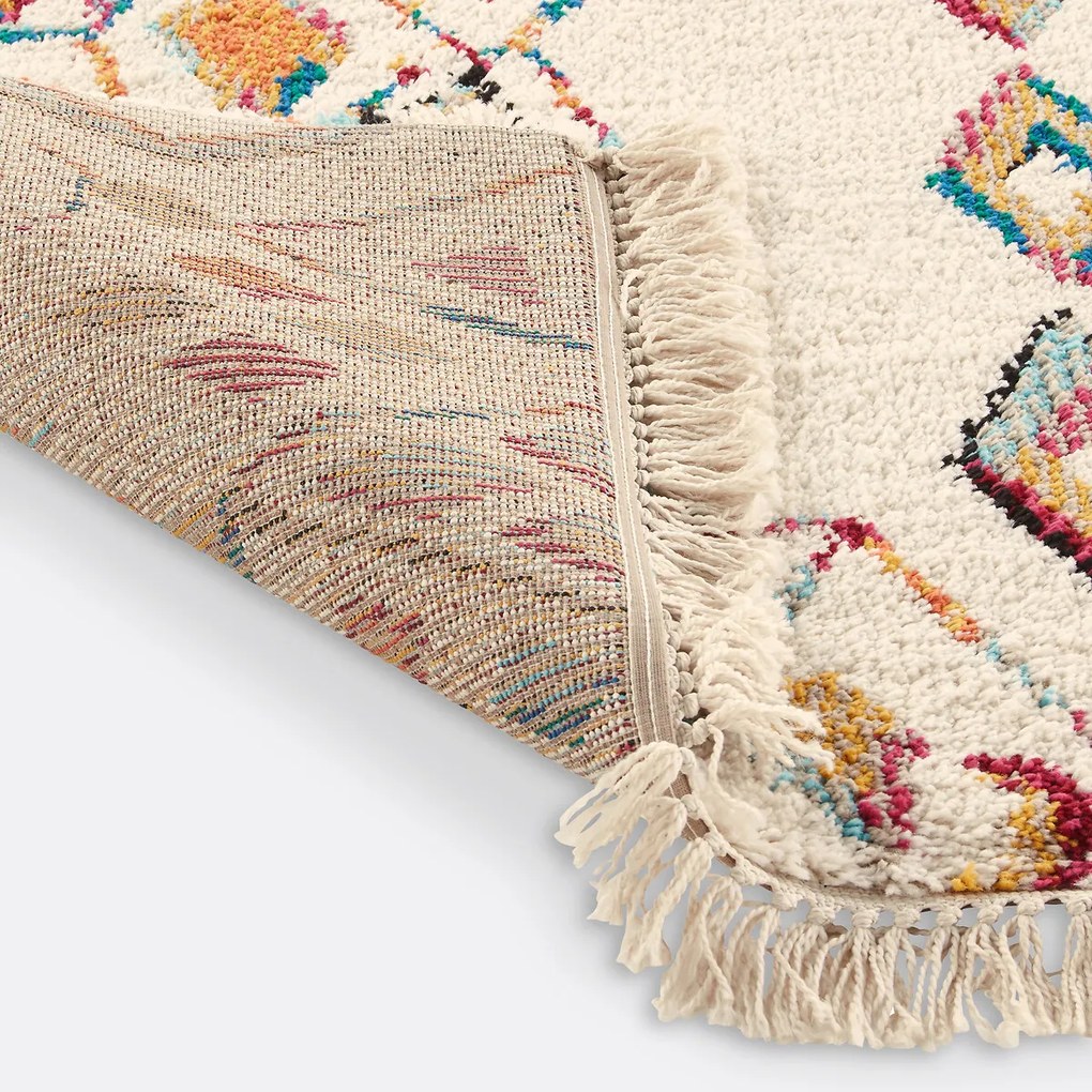 Gekleurd berber vloerkleed, Taneti