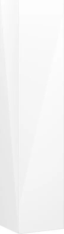 Mexen Orio badkamerkast 35 cm, 1 deur, wit glans - 91A11-03016-1-BF00