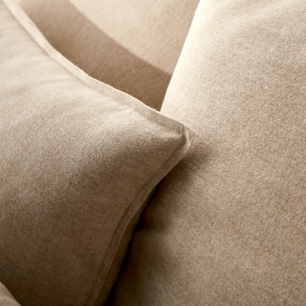 Dekbedovertrek, katoenen chambray flanel, Clara