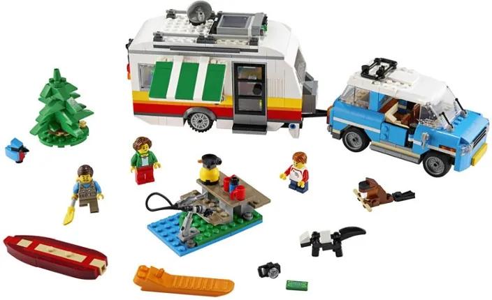 LEGO Familievakantie met caravan - 31108