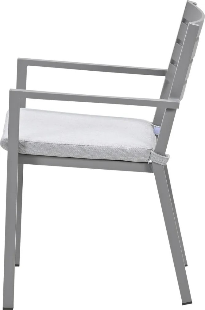 Garden Impressions Amarillo tuinstoel taupe - 4 stuks